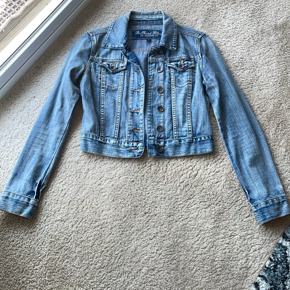 Bullhead Black Jean Jacket